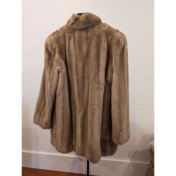 Vintage Fur Coat – Minçara by Russell Taylor, Lined, No Size tag see photos - Picture 2 of 16